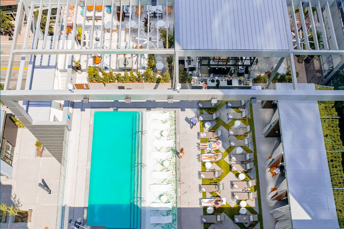 Aura Rooftop Pool Day Pass ResortPass