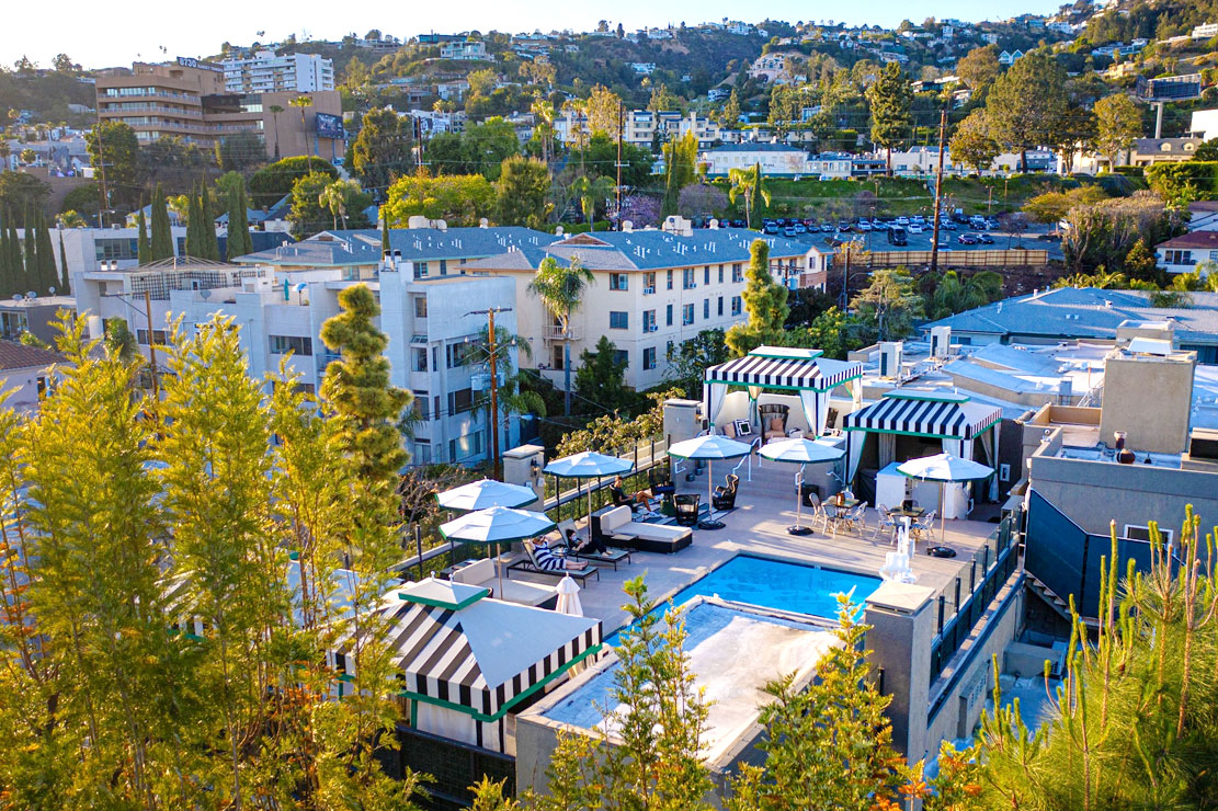Chamberlain West Hollywood pool