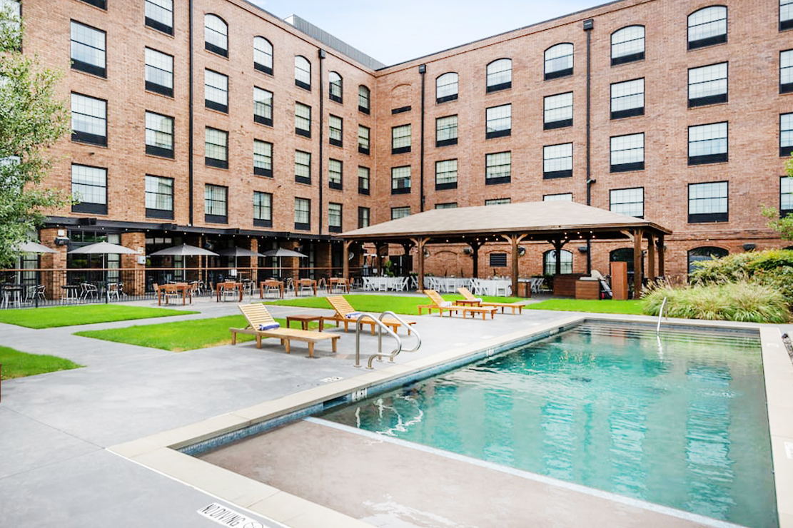 The Clara Hotel Plano Tapestry Collection by Hilton pool