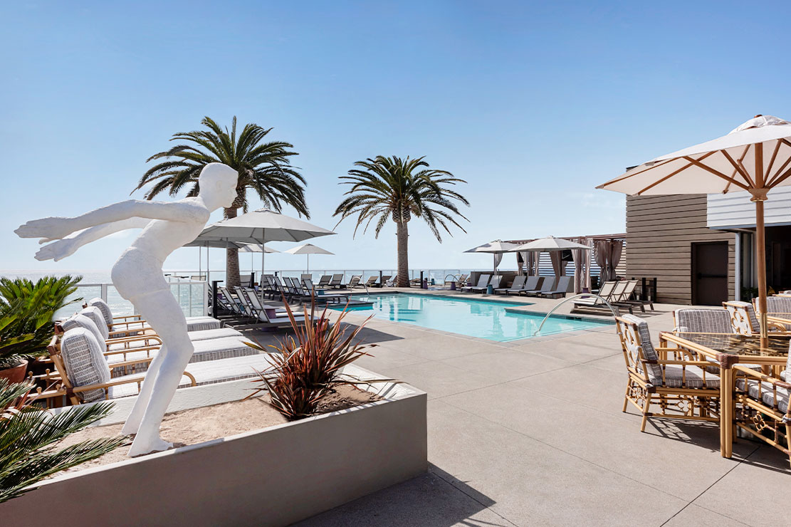 Mission Pacific Hotel pool
