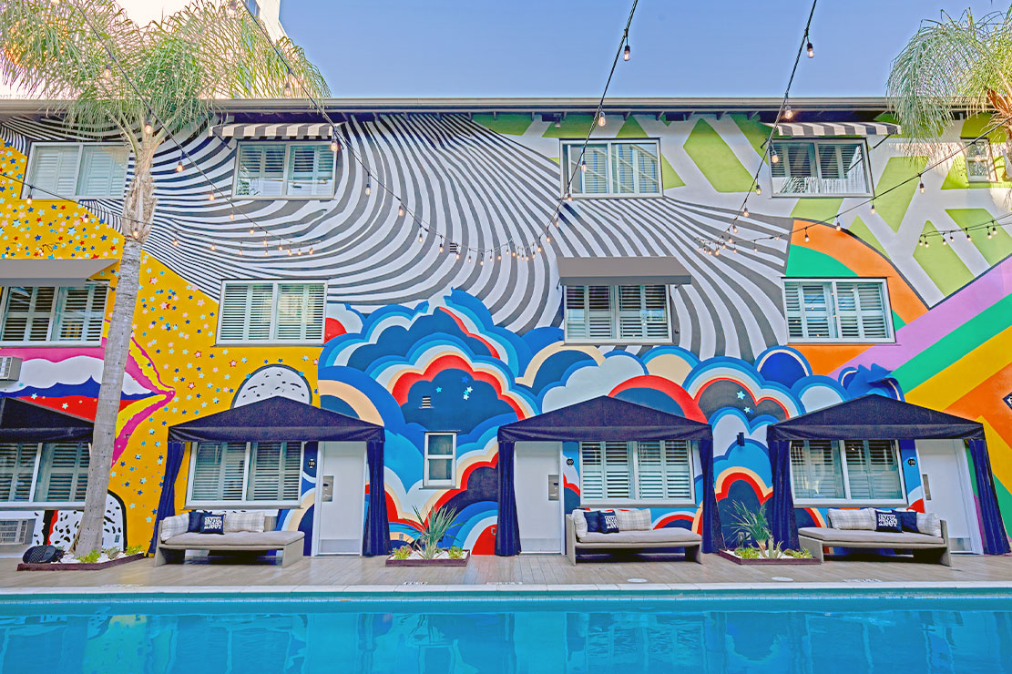 Hotel Ziggy Los Angeles pool