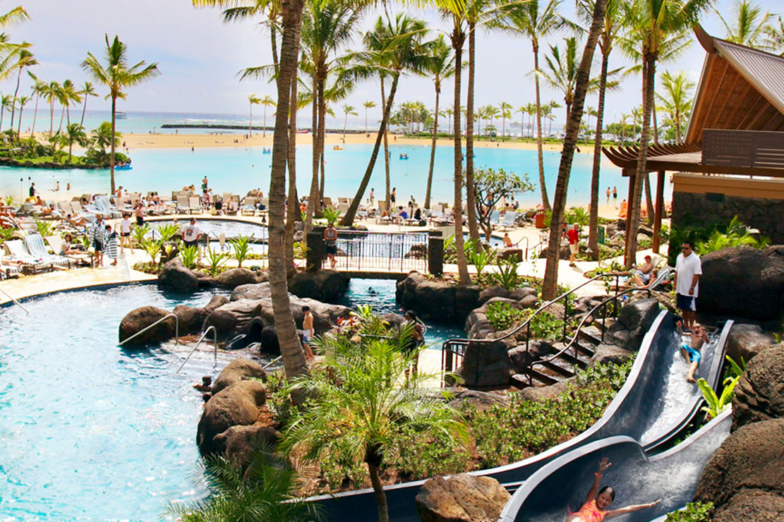 Hilton Hawaiian Village Waikiki Beach Resort pool