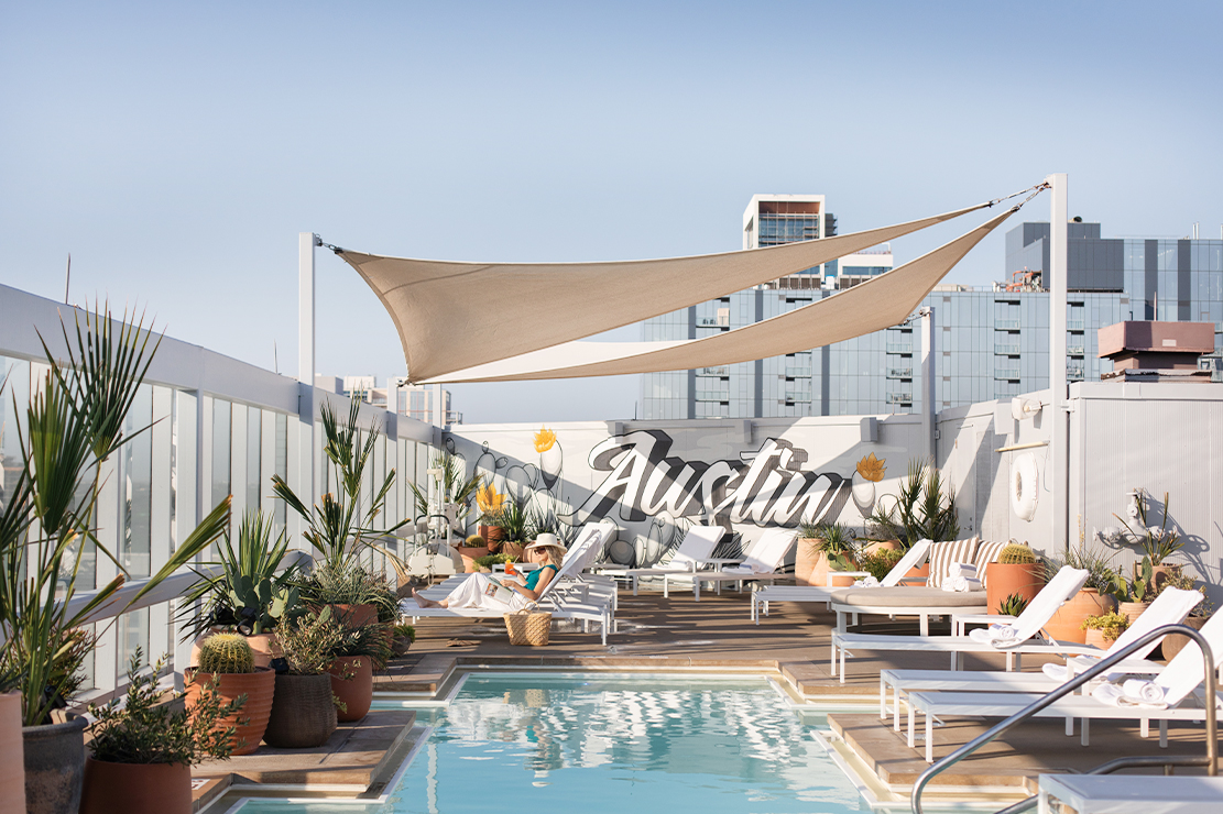 Omni Austin Hotel Downtown pool