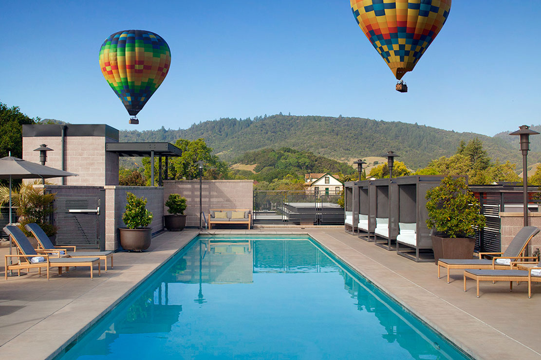Bardessono Hotel and Spa pool