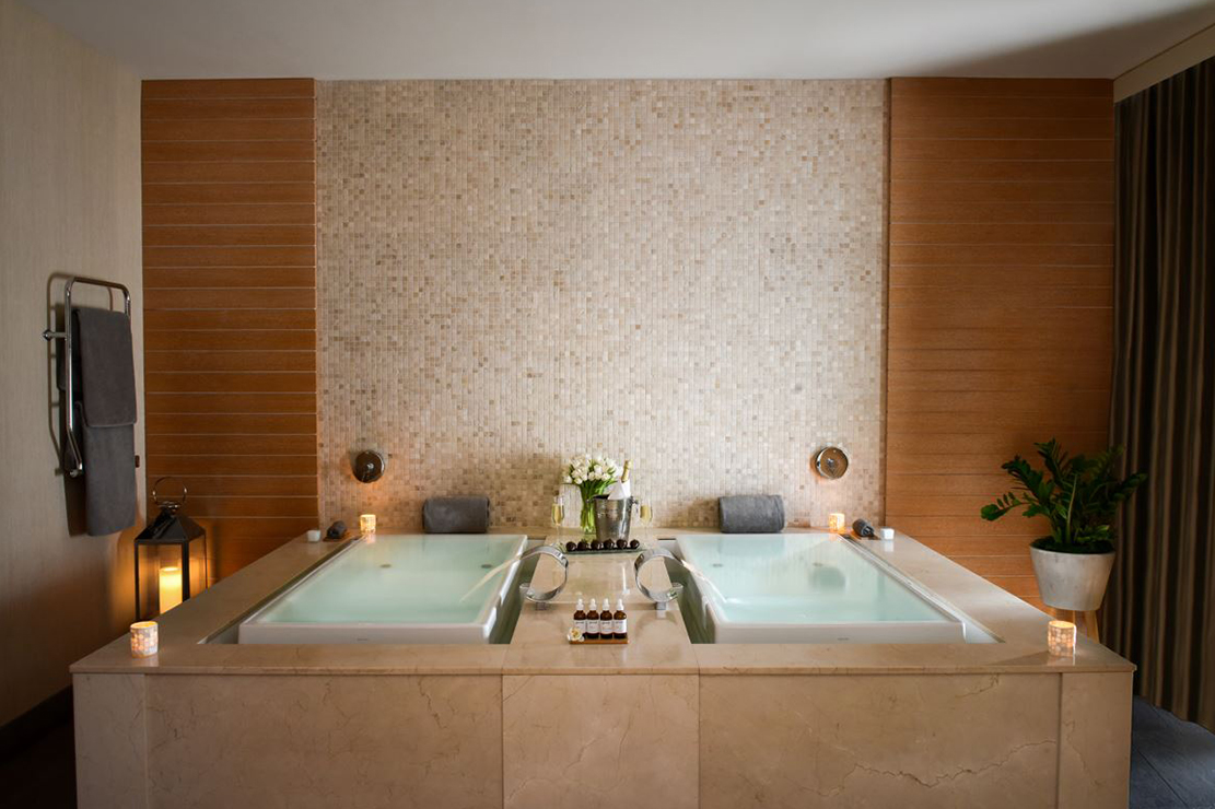 The Spa at Trump® & Fitness Club pool