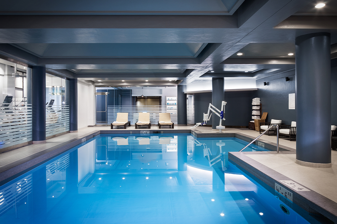 The Underground Spa & Wellness at The Logan Hotel pool