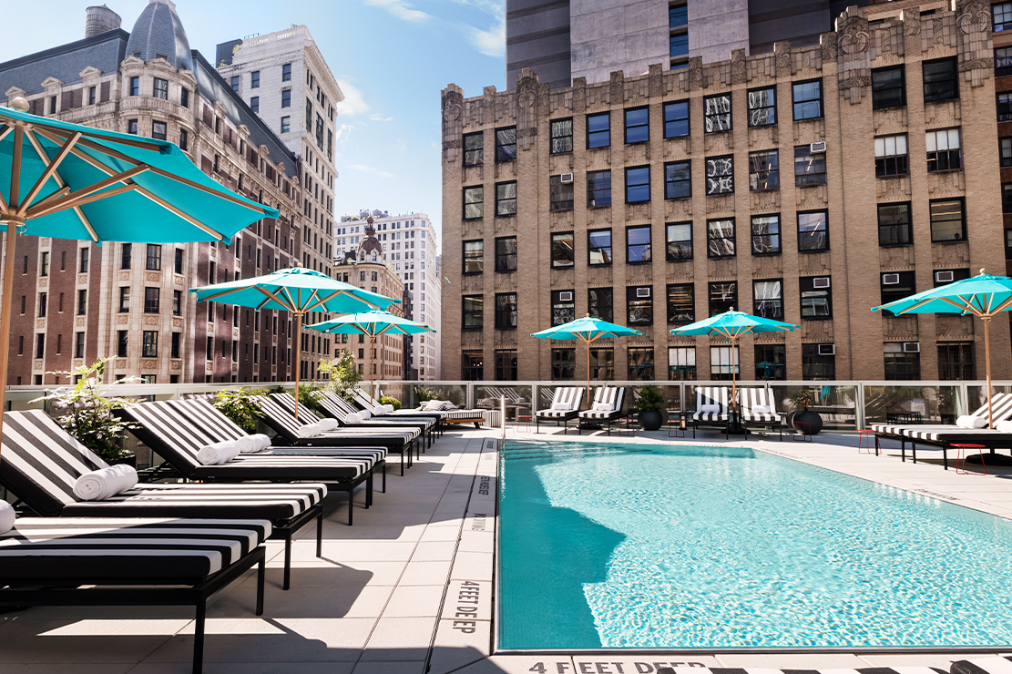Virgin Hotels New York City pool