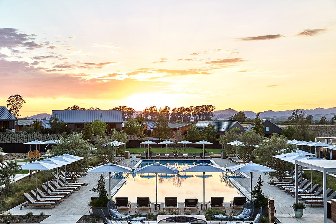 Stanly Ranch, Auberge Collection pool