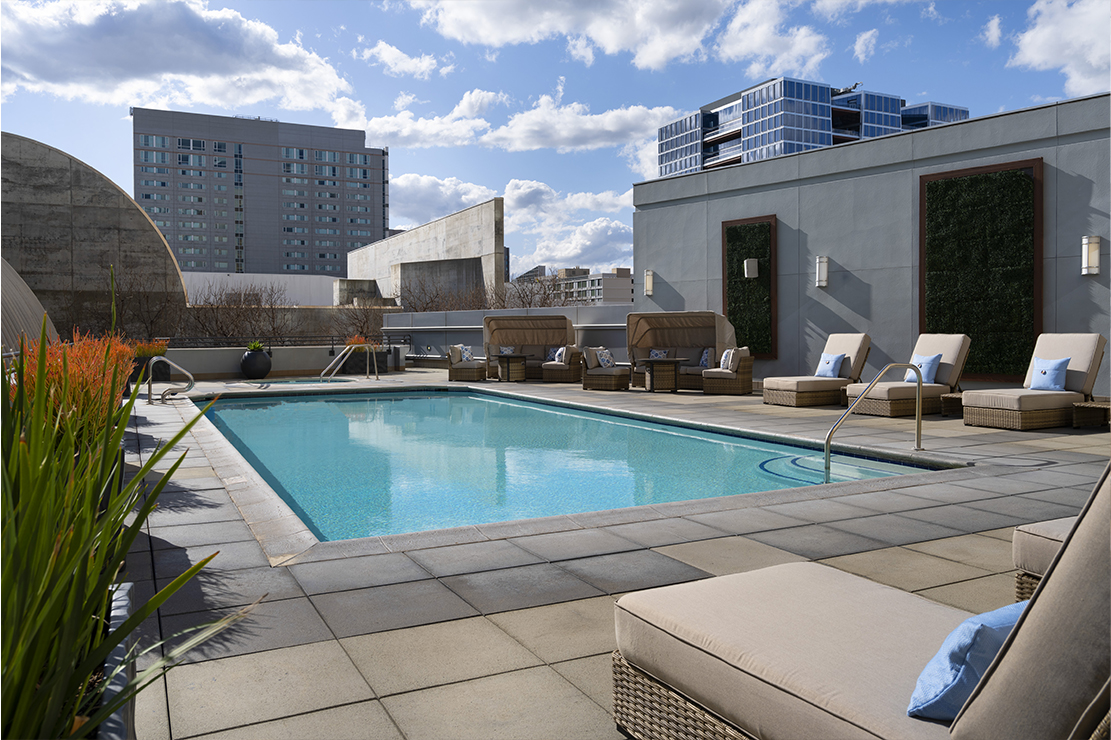 San Jose Marriott Downtown pool