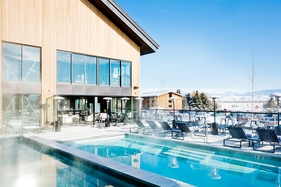 Gravity Haus Jackson Hole pool