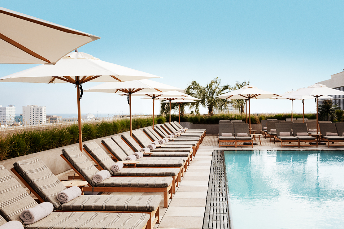 Santa Monica Proper Hotel pool