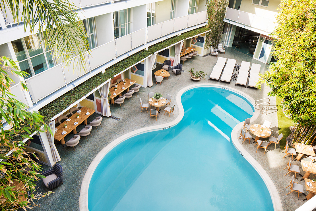 Avalon Beverly Hills pool