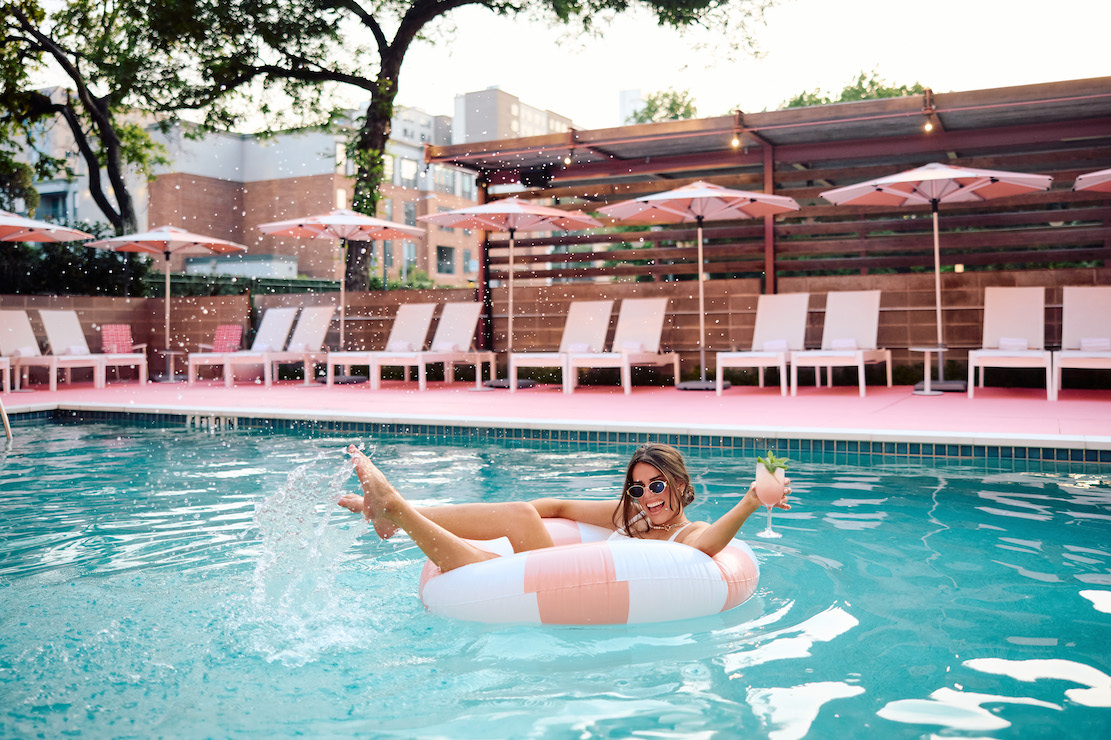 Swim Club at Renaissance Austin Downtown Hotel pool