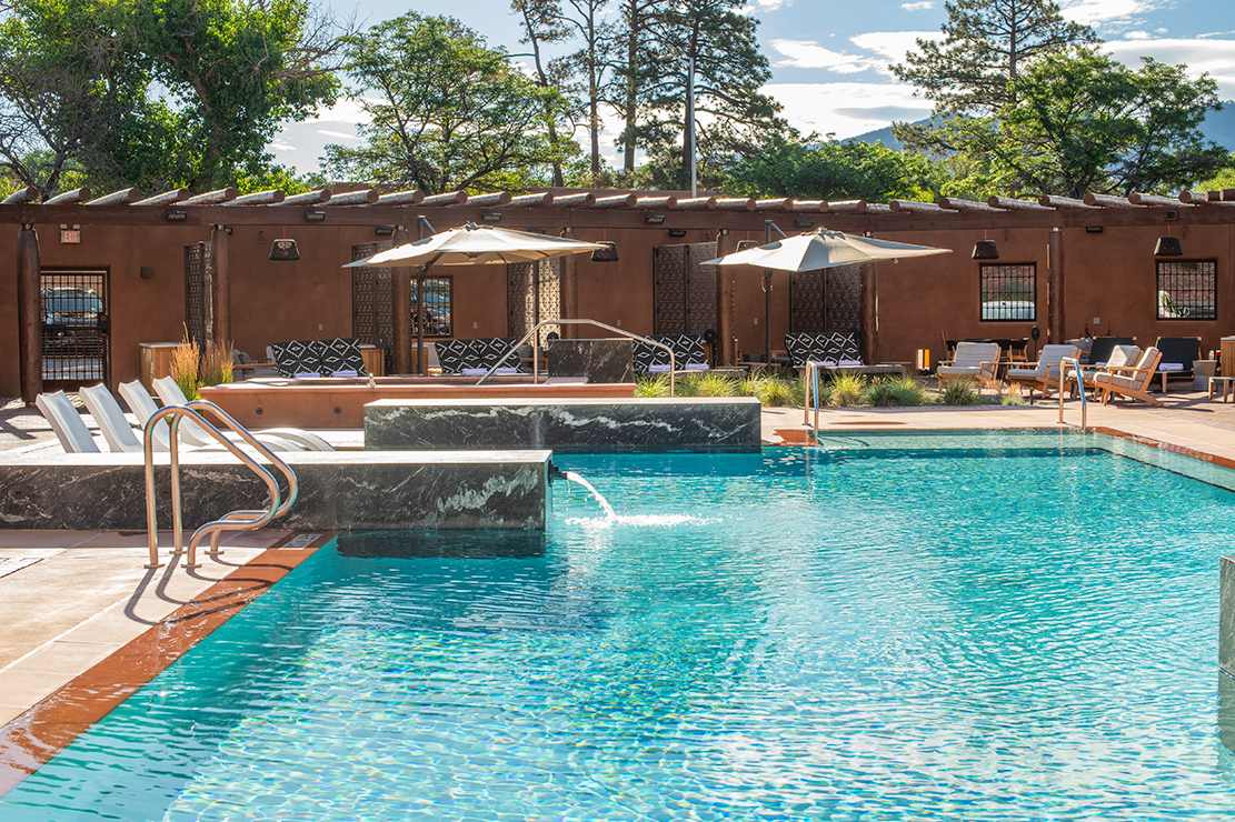 Inn and Spa at Loretto Santa Fe pool