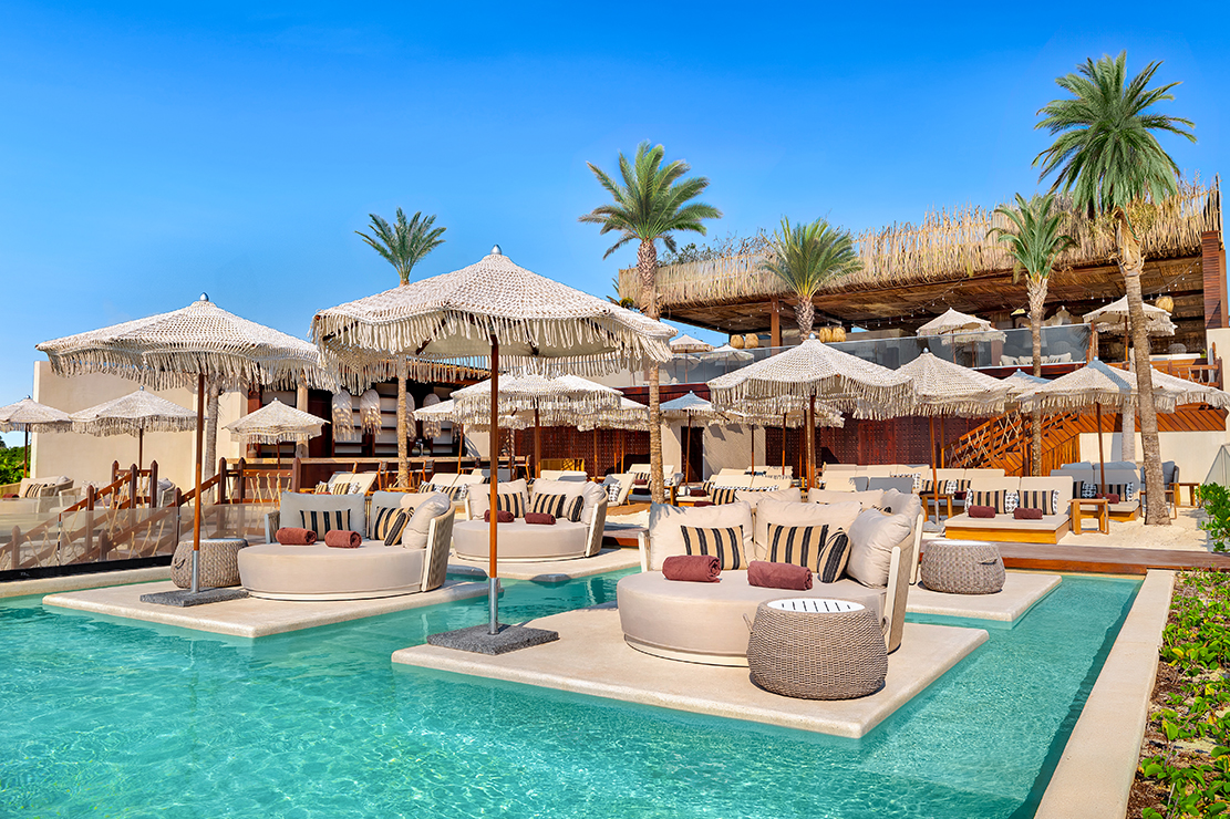 Ennea Beach Club at Hyatt Vivid Grand Island, Adults Only pool