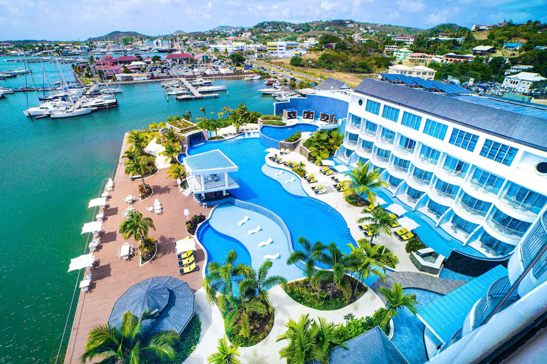 Harbor Club St. Lucia, Curio Collection by Hilton pool