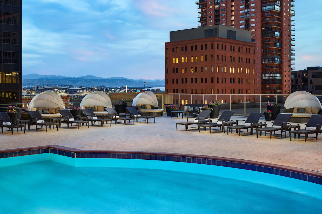 The Westin Denver Downtown pool