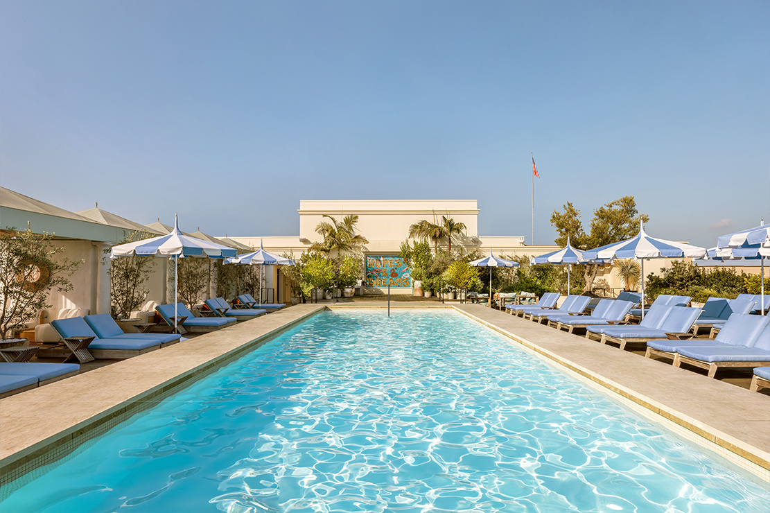 The Maybourne Beverly Hills pool