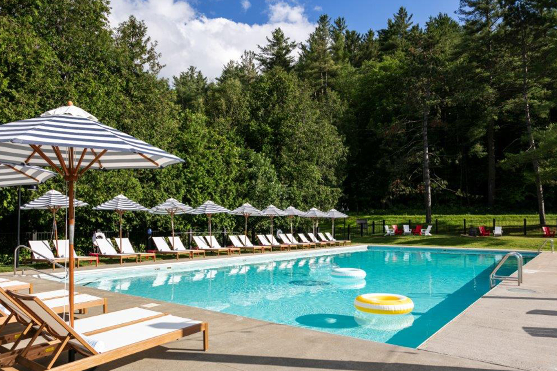 Outbound Stowe pool