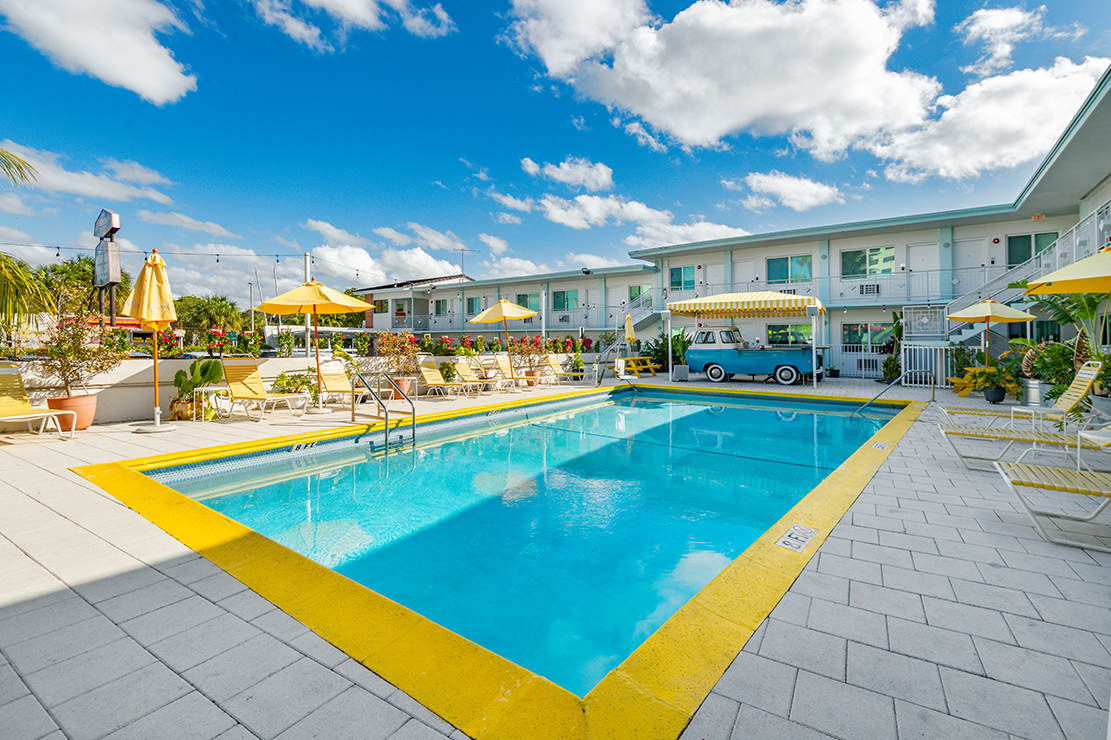 Gold Dust Miami pool