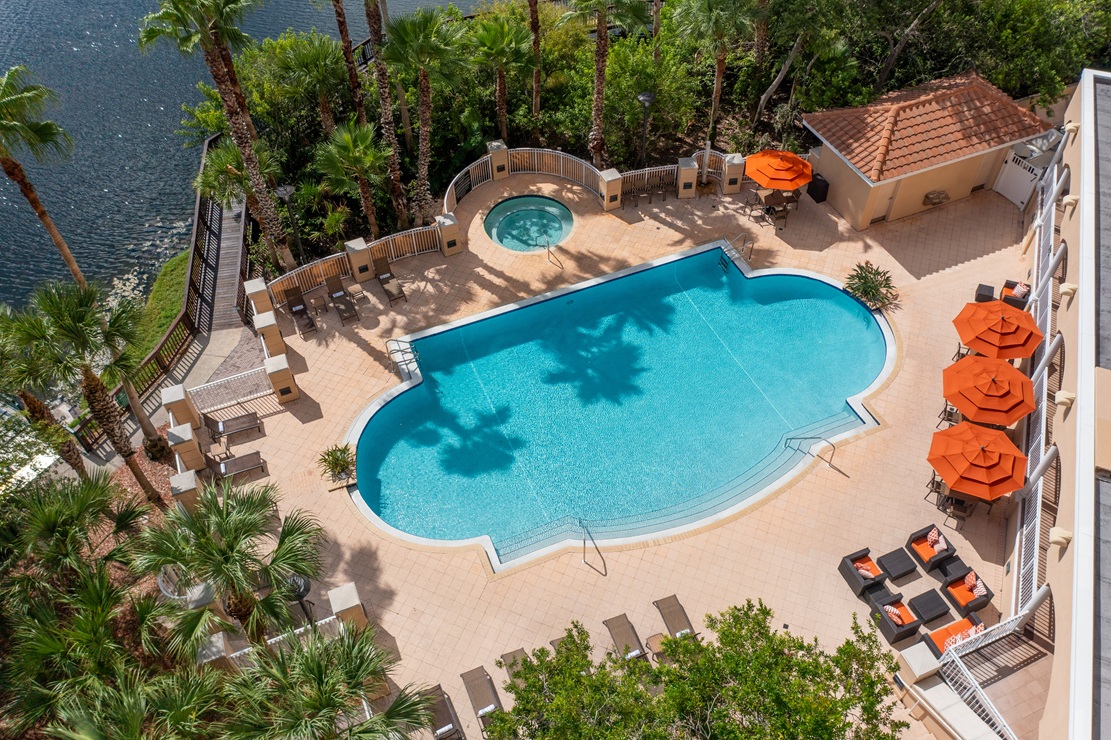 Hilton St. Petersburg Carillon Park pool