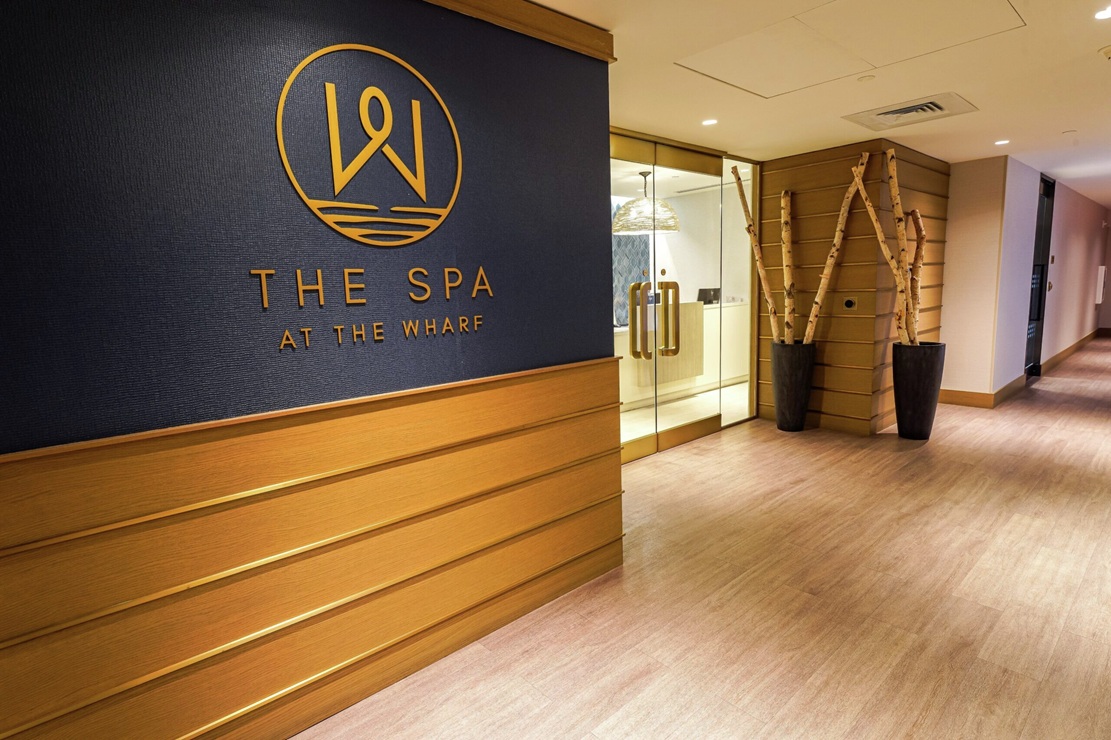 The Spa at the Wharf pool