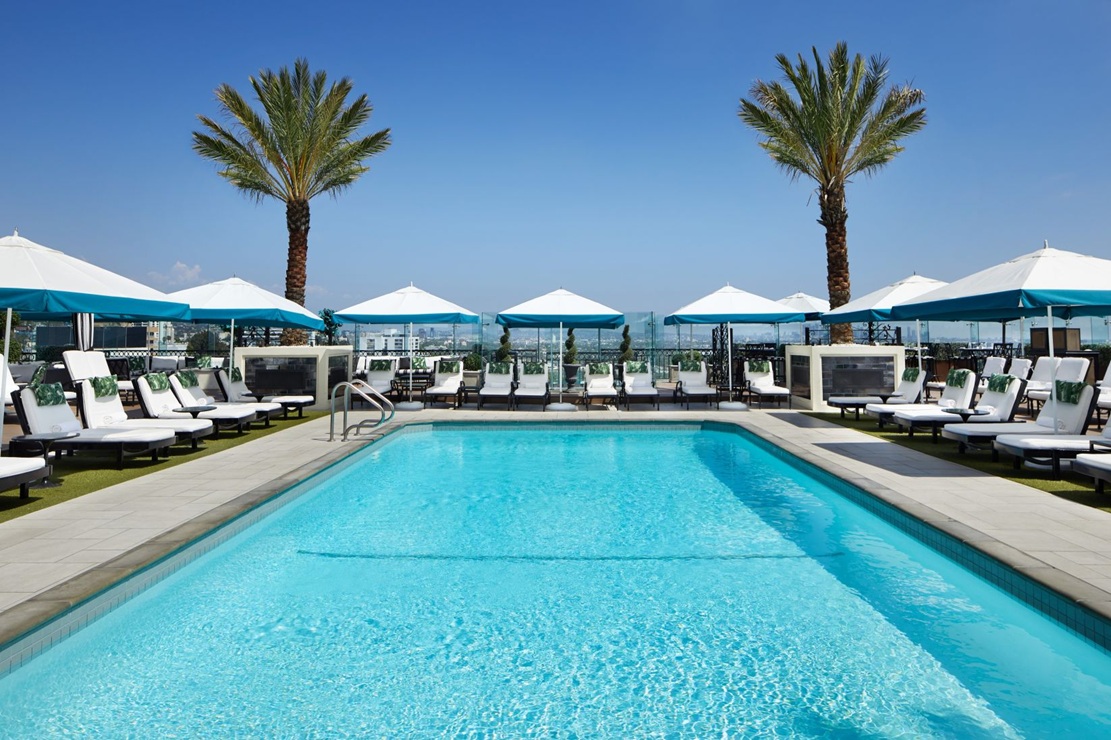 The London West Hollywood at Beverly Hills pool