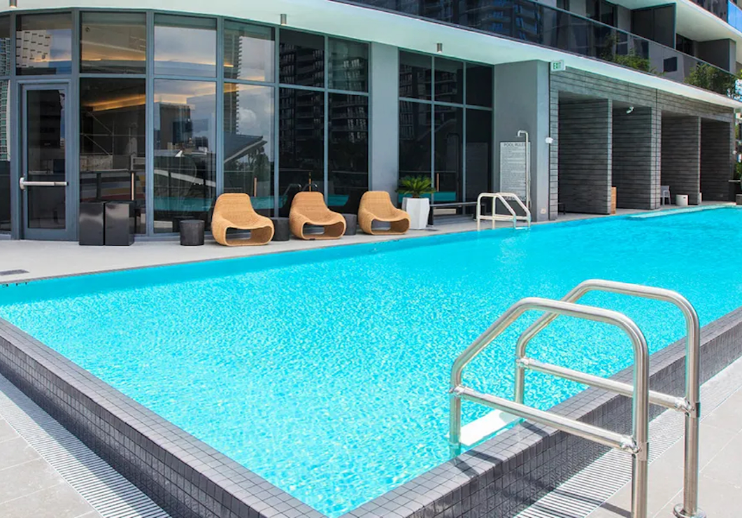 The Spa at Equinox Brickell Heights pool