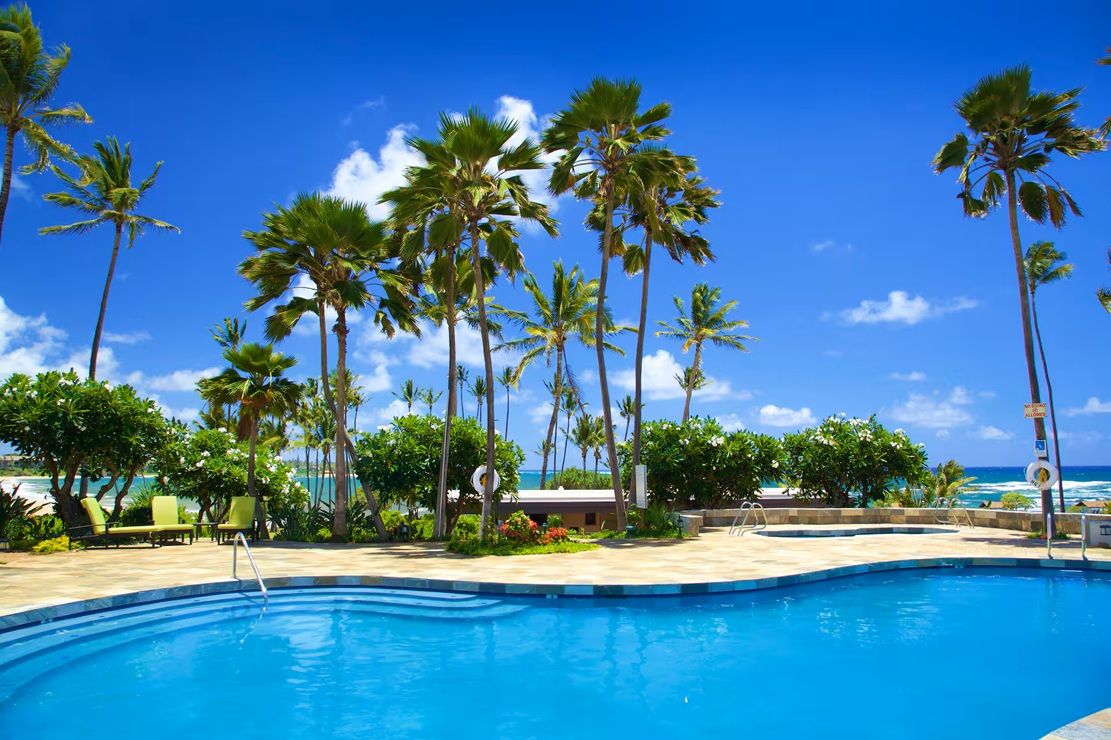 Hilton Garden Inn Kauai Wailua Bay pool