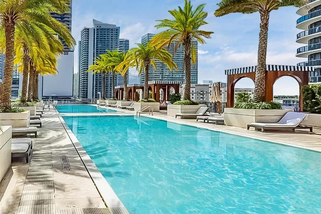 LUX MedSpa Brickell pool