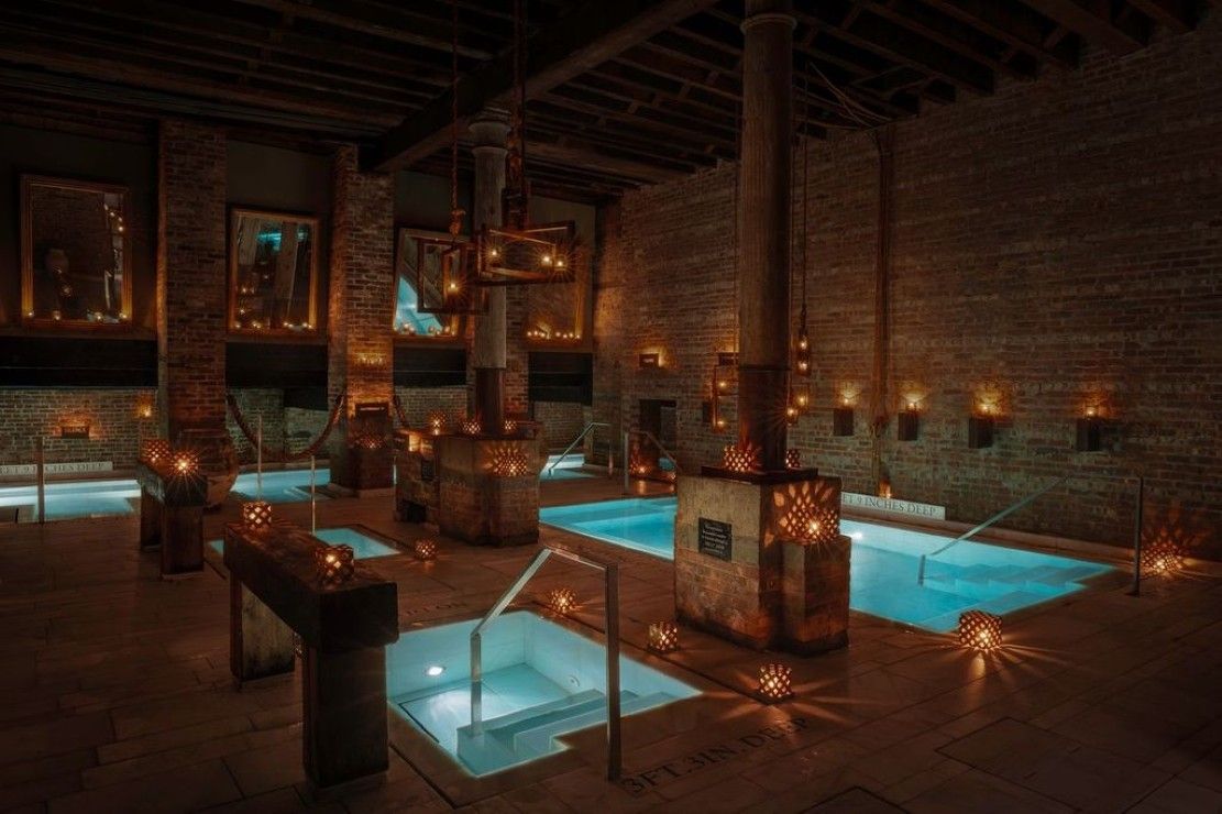 AIRE Ancient Baths New York · Tribeca pool