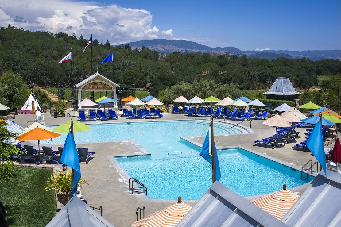 Francis Ford Coppola Winery pool