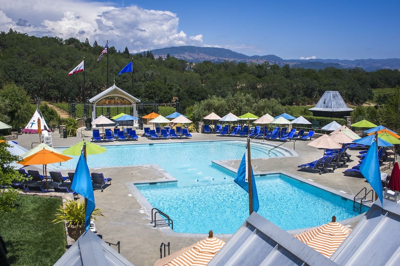 Francis Ford Coppola Winery: Pool & Spa Day Pass Sonoma | ResortPass