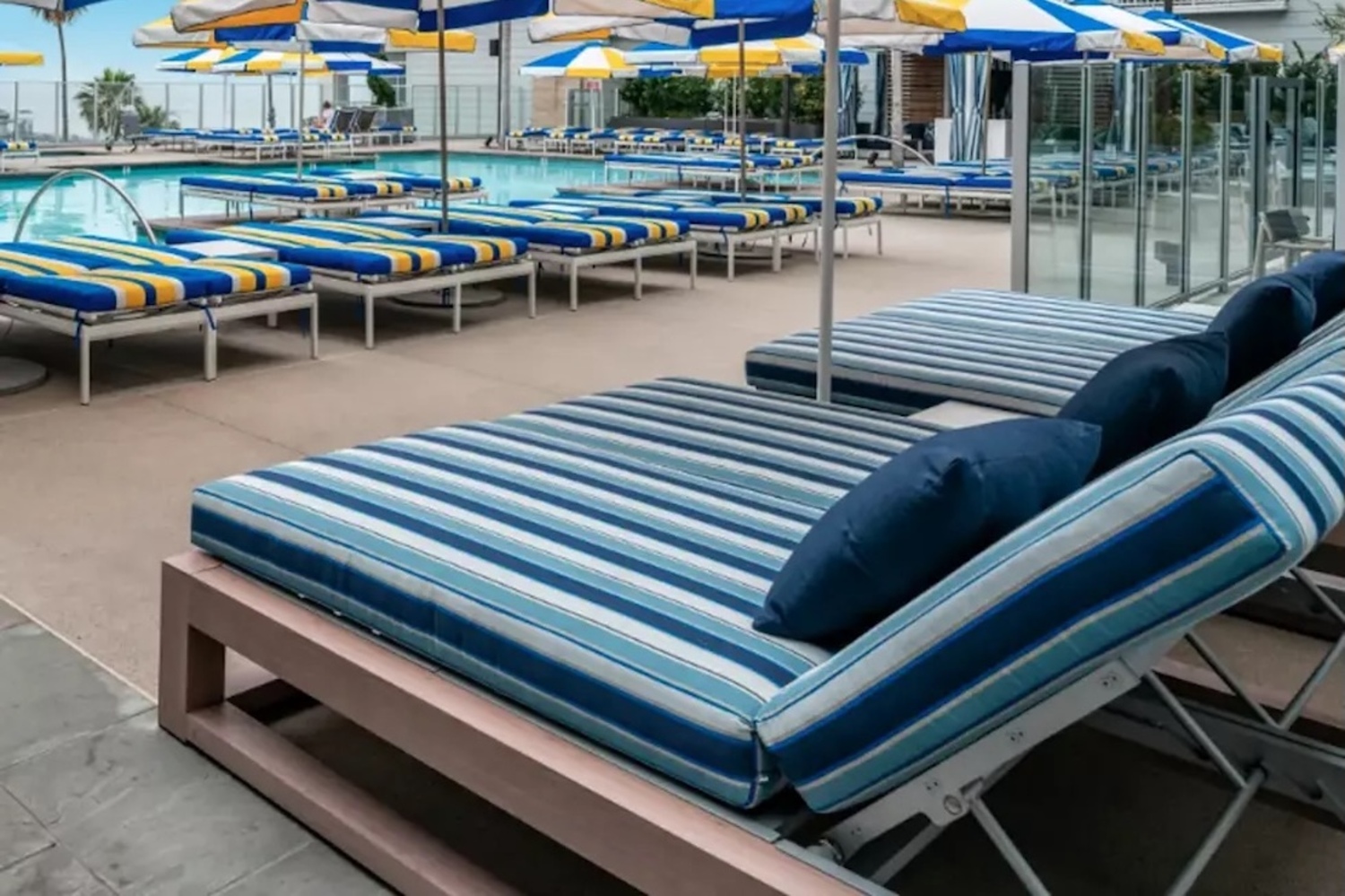 Daybed at The Seabird Resort