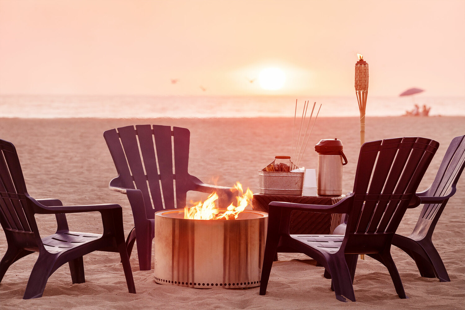 Beach Bonfire