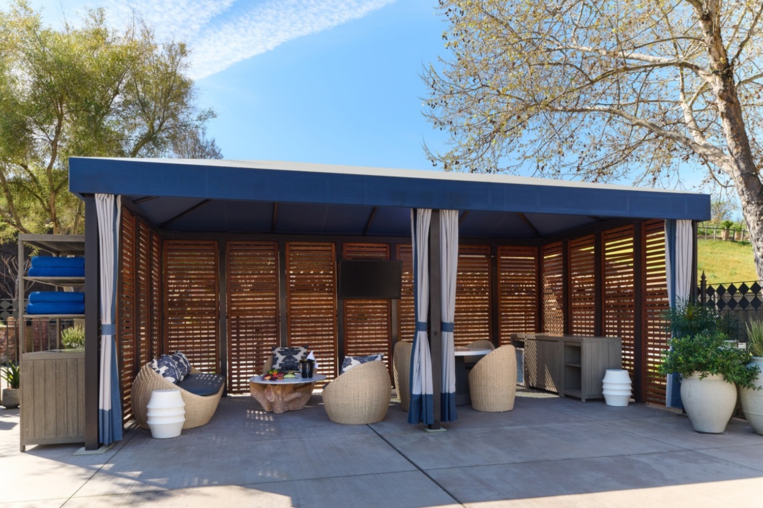 Adults-Only Big Cabana at The Meritage Resort & Spa