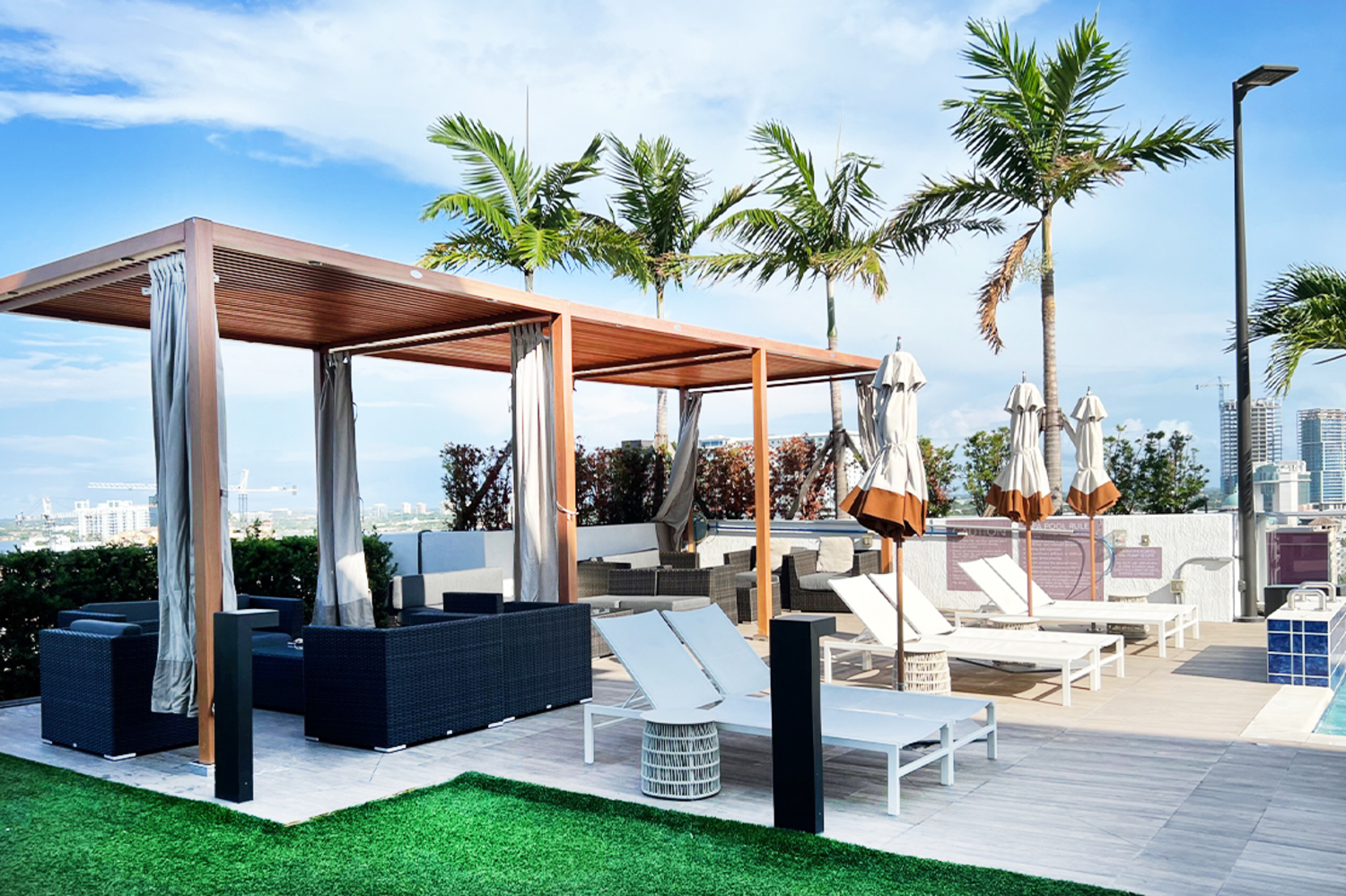 Pool Cabana 5:30pm - 10:00pm at Canopy by Hilton West Palm Beach 
