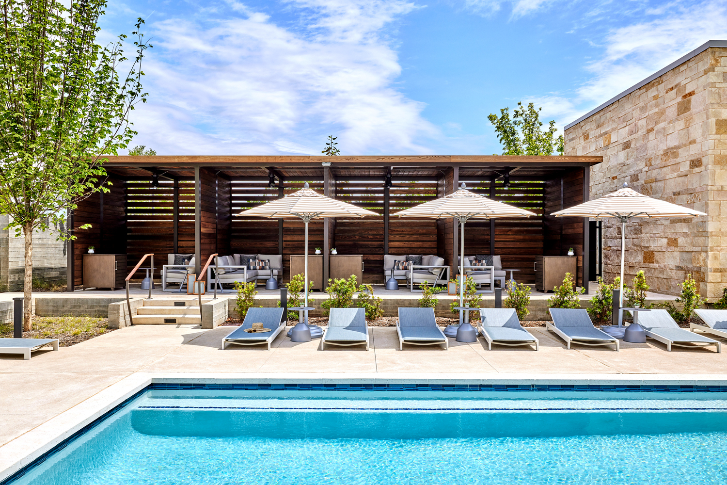 Mokara Spa Pool Cabana 