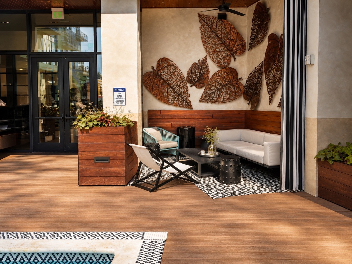 Private Lounge Seating at Hotel Fraye Nashville Midtown, Curio Collection by Hilton