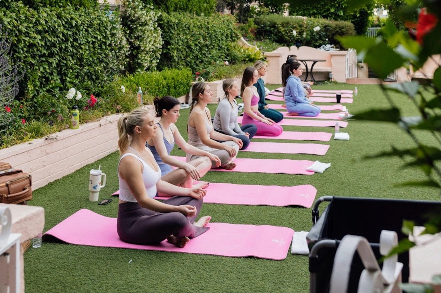 Yoga in the Garden