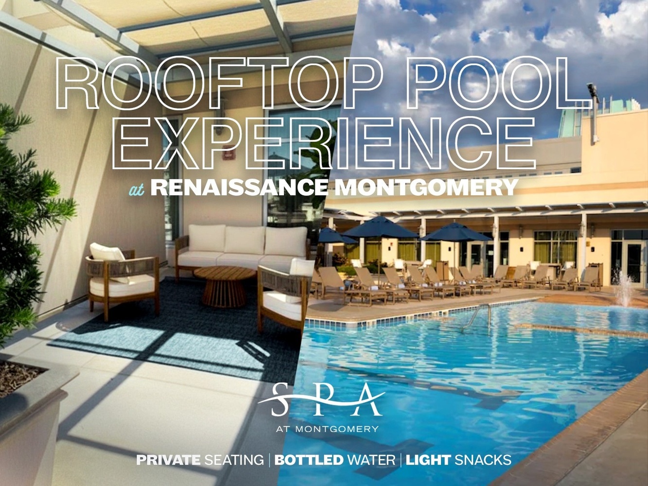 Rooftop Pool Experience at Renaissance Montgomery Hotel & Spa at the Convention Center