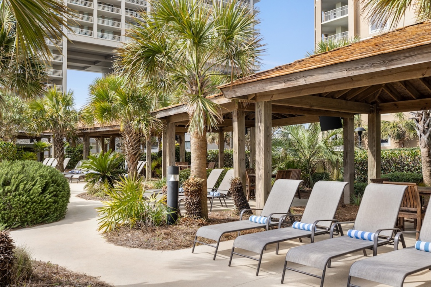 Palm Cabana + Day Room at Hilton Myrtle Beach Resort